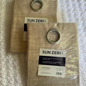 63”x40” Haverhill Linen Texture Drapes